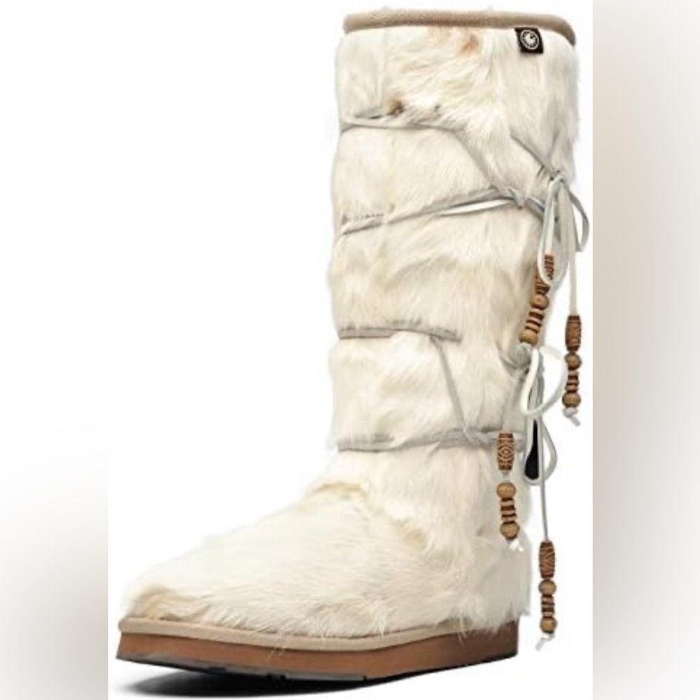 Holiday fun!🌲✨ Comfort Suede Fur Shearling Stylish Knee High Winter Snow Boots